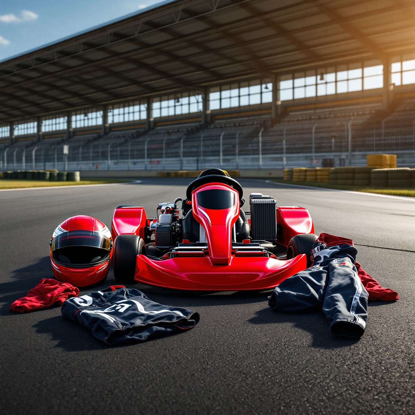 setup básico para karting