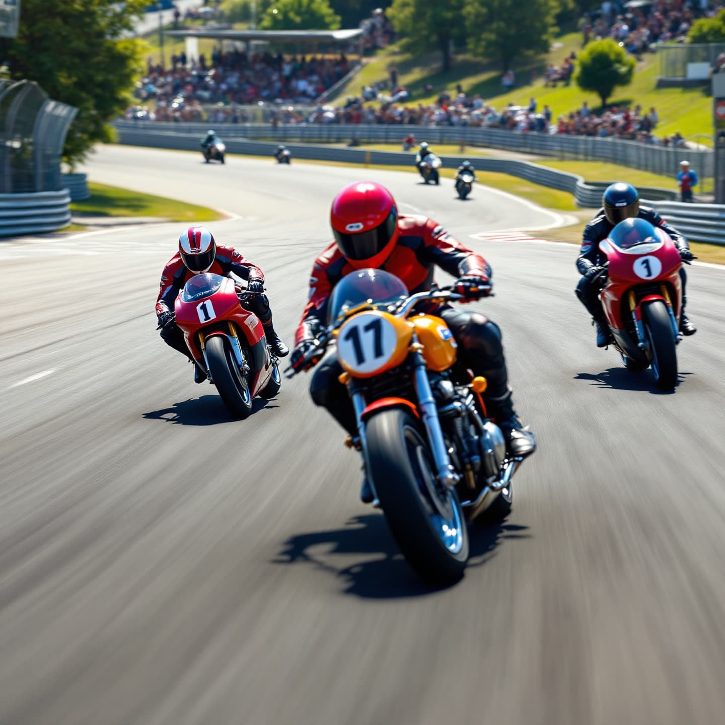 Curso de motos clásicas en competición