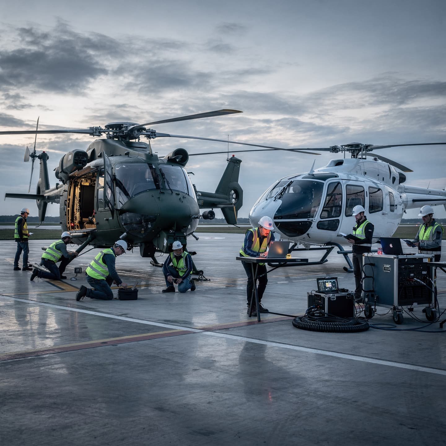 Ensayos de Helicópteros