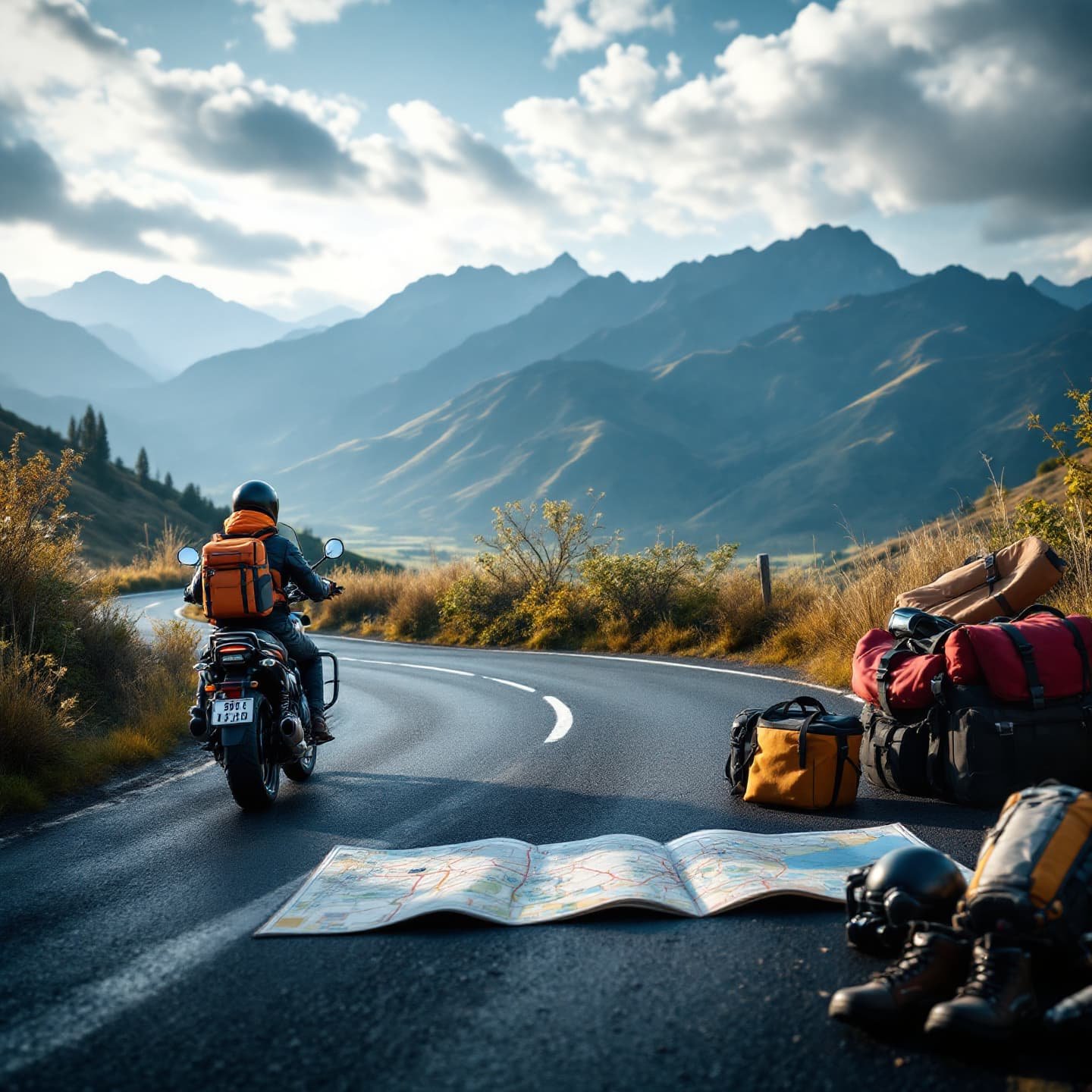 Curso de turismo en moto: logística y rutas