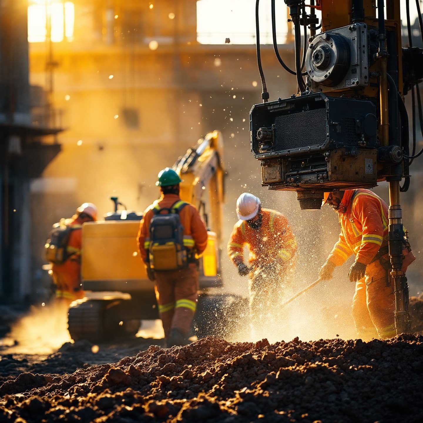 maquinaria de construcción