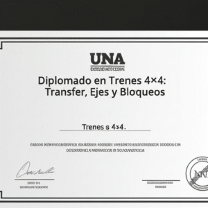 Diplomado en Trenes 4×4: Transfer, Ejes y Bloqueos
