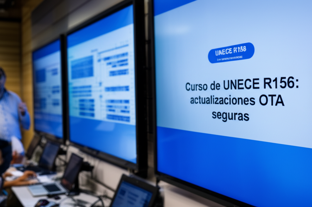 Curso de UNECE R156: actualizaciones OTA seguras