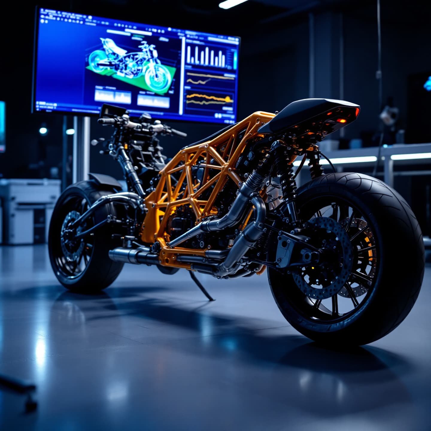 Curso de análisis modal en chasis de motocicletas