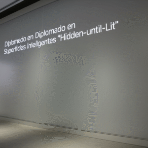 Diplomado en Superficies Inteligentes “Hidden-until-Lit”