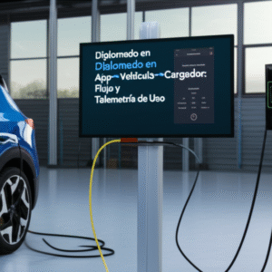 Diplomado en App↔Vehículo↔Cargador: Flujo y Telemetría de Uso