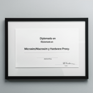 Diplomado en Microsim/Macrosim y Hardware Proxy