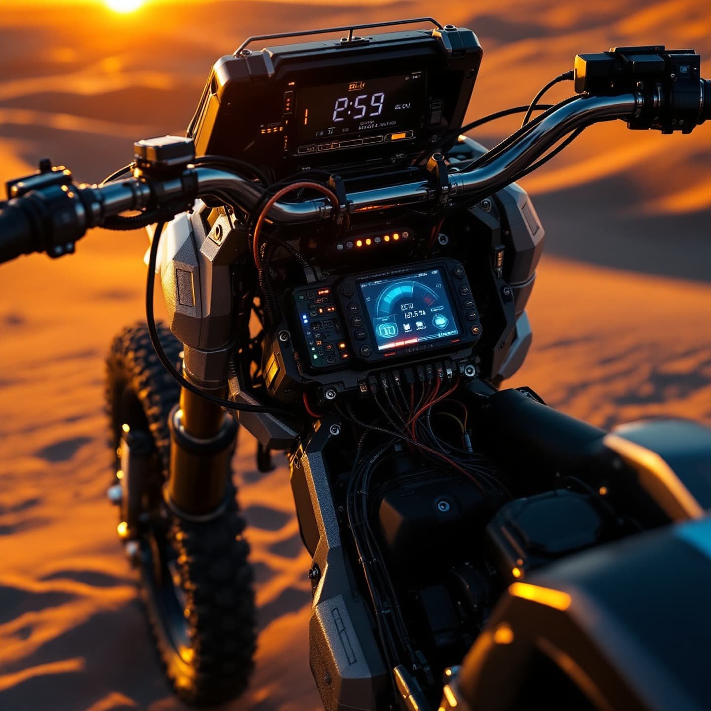electrónica en motocicletas