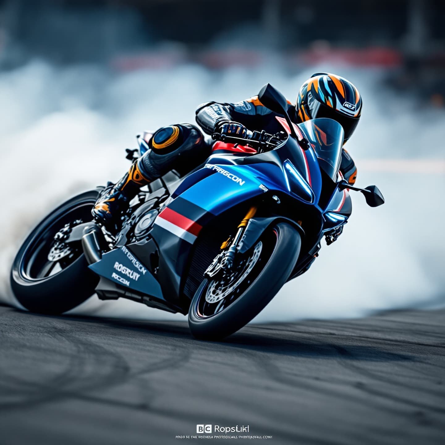 Curso de control de derrape en motos deportivas