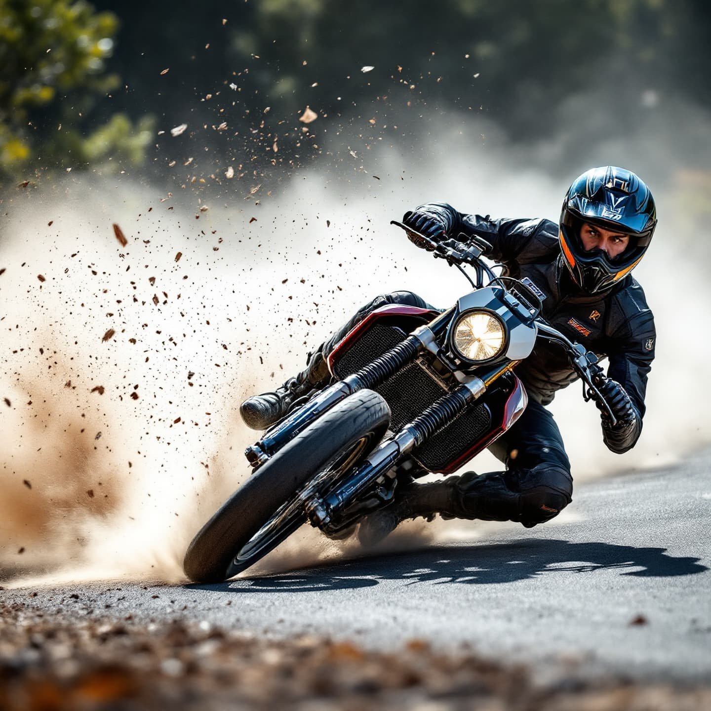 Curso de supermoto: técnica y estrategia