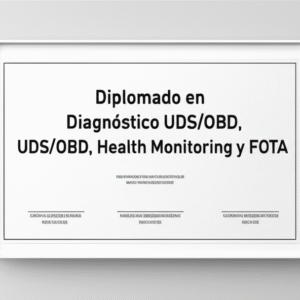 Diplomado en Diagnóstico UDS/OBD, Health Monitoring y FOTA