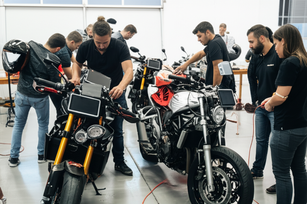 Curso de Frenos en scooters históricos