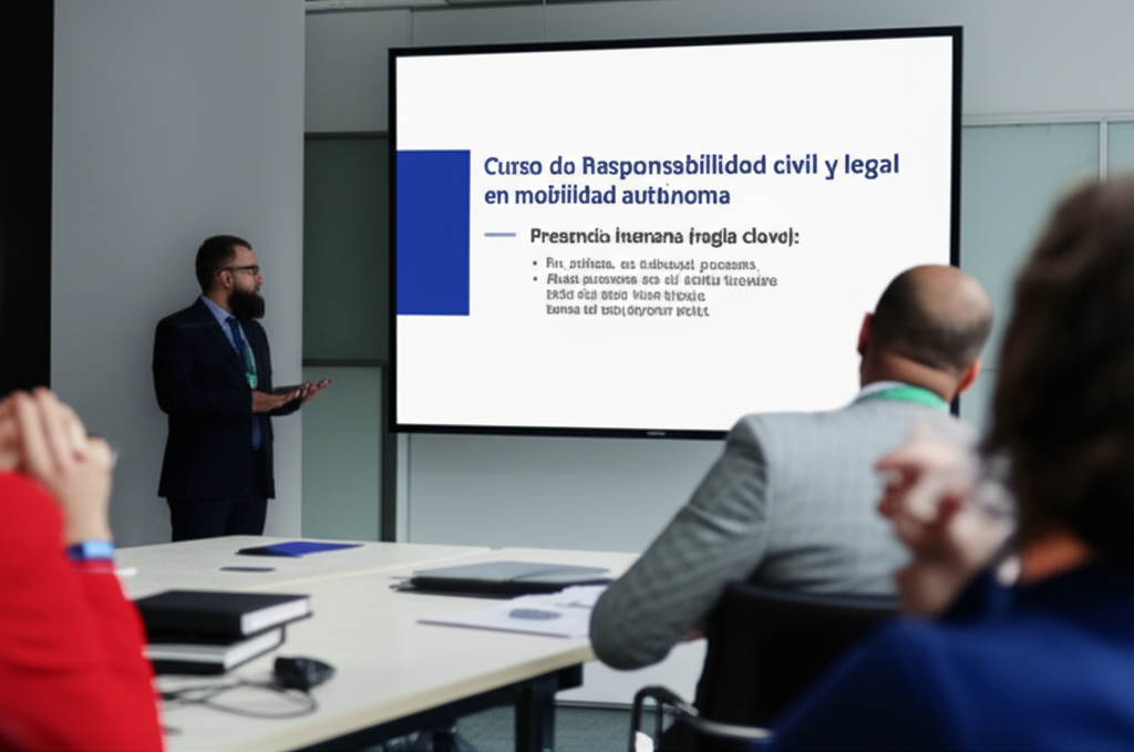 Curso de Responsabilidad civil y legal en movilidad autónoma