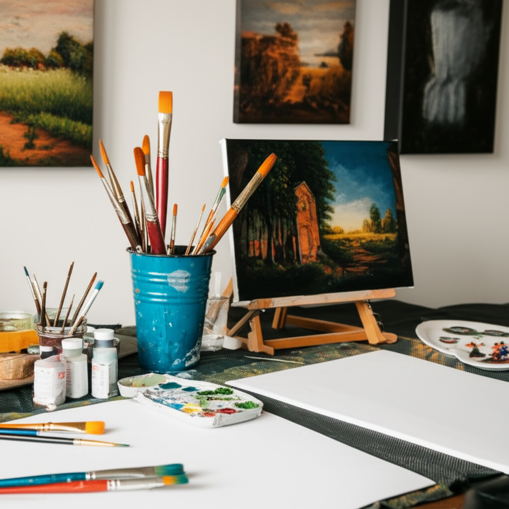 Curso de Pintura acrílica histórica paso a paso