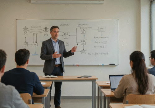 Dr. Carlos Navarro Sanz, director academico del SEIUM Energy & Networks Institute