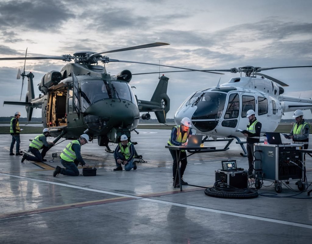 Ensayos de Helicópteros