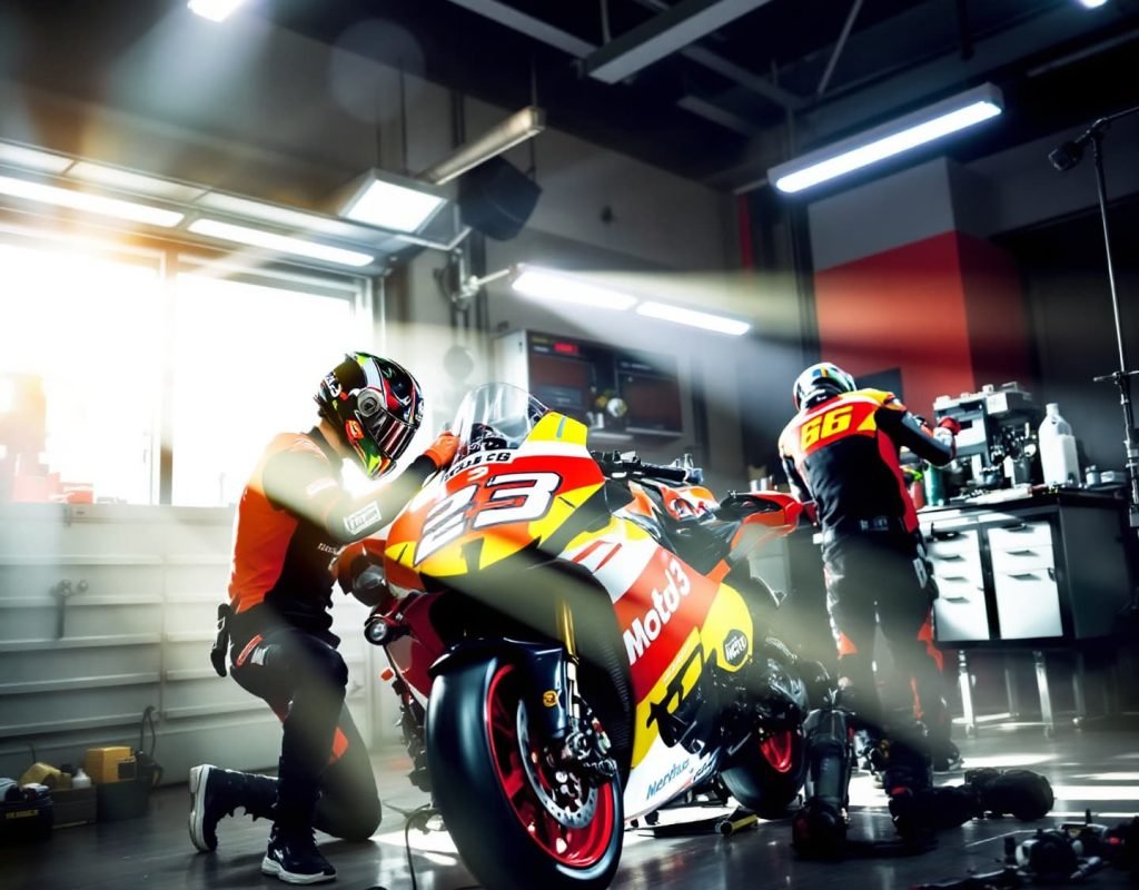 Curso de preparación de motocicletas para Moto3