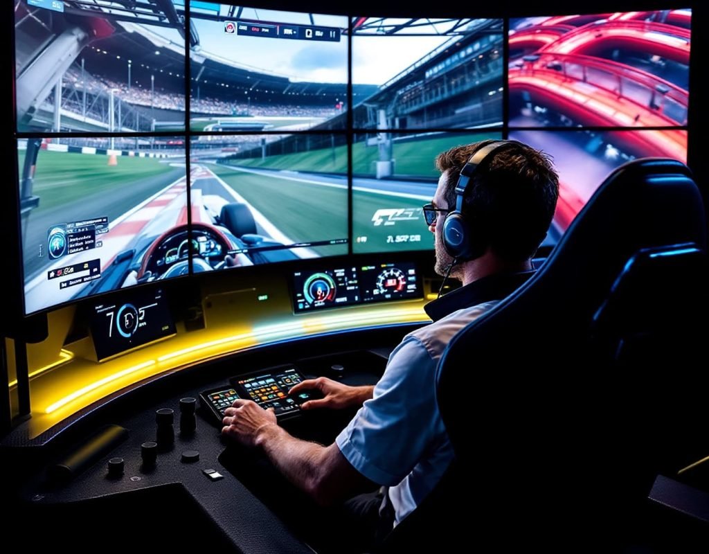 simulación de conducción