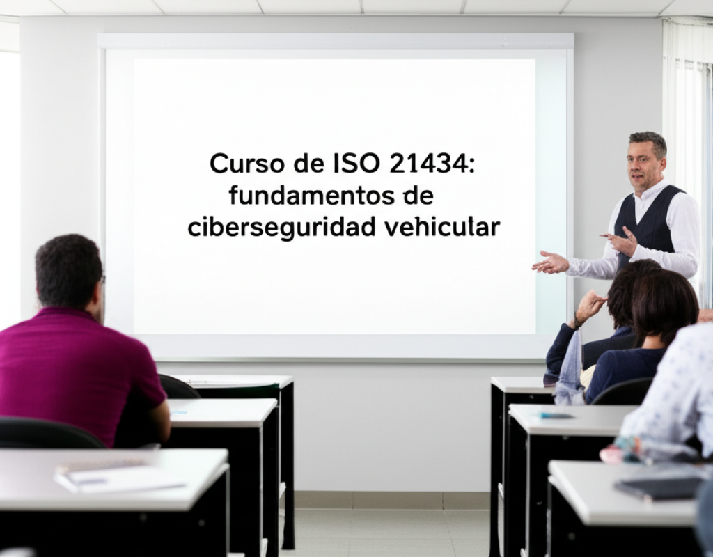 Curso de ISO 21434: fundamentos de ciberseguridad vehicular