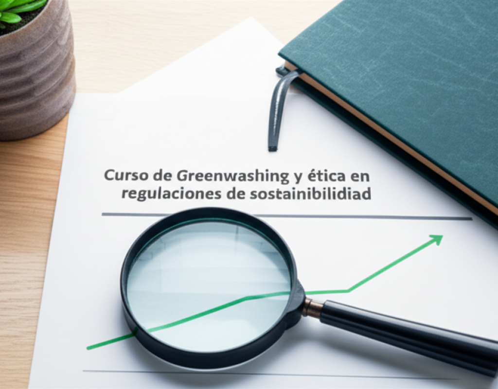 Curso de Greenwashing y ética en regulaciones de sostenibilidad