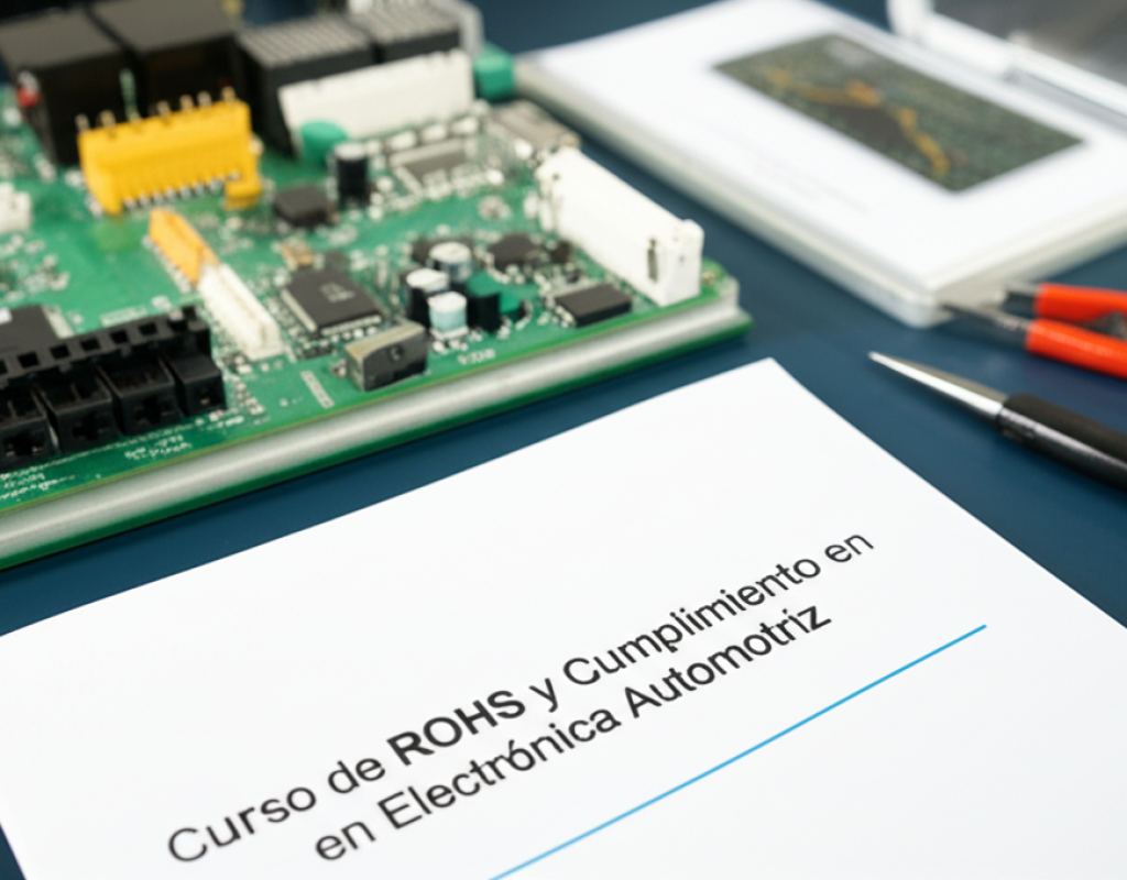 Curso de ROHS y cumplimiento en electrónica automotriz