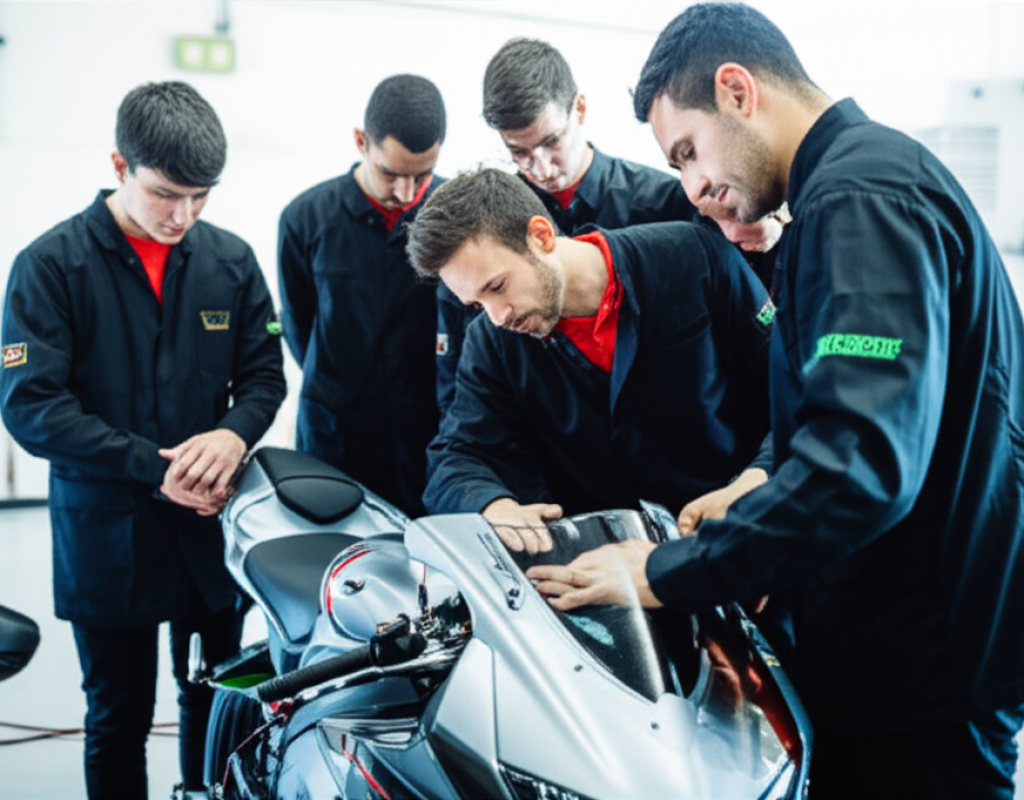 Curso de Suspensión en motos clásicas