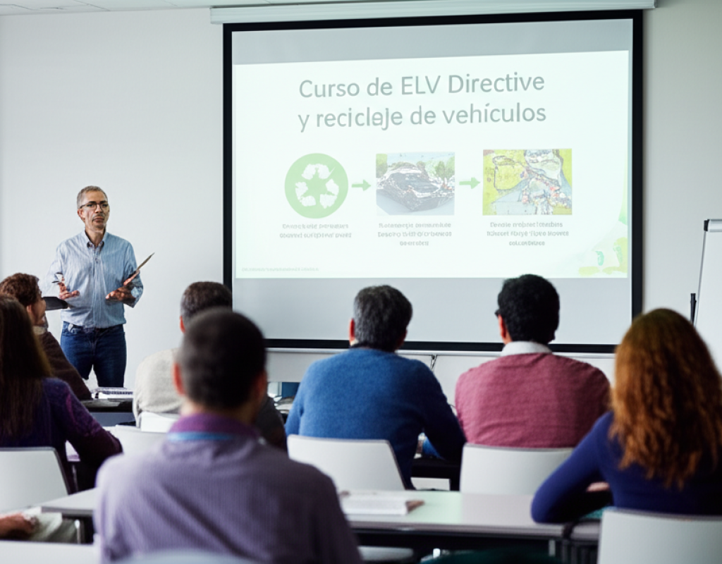Curso de ELV Directive y reciclaje de vehículos