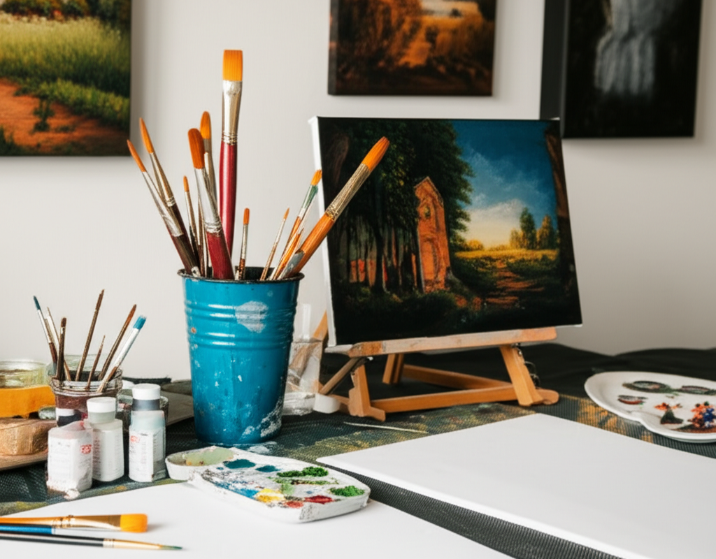 Curso de Pintura acrílica histórica paso a paso